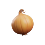 Onion the onion character from Foodie Fun World, representing gut health, prebiotics, and digestive wellness
